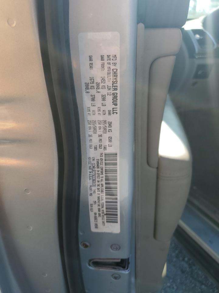 2012 Jeep Grand Cherokee Overland VIN: 1C4RJECT5CC363131 Lot: 71983165