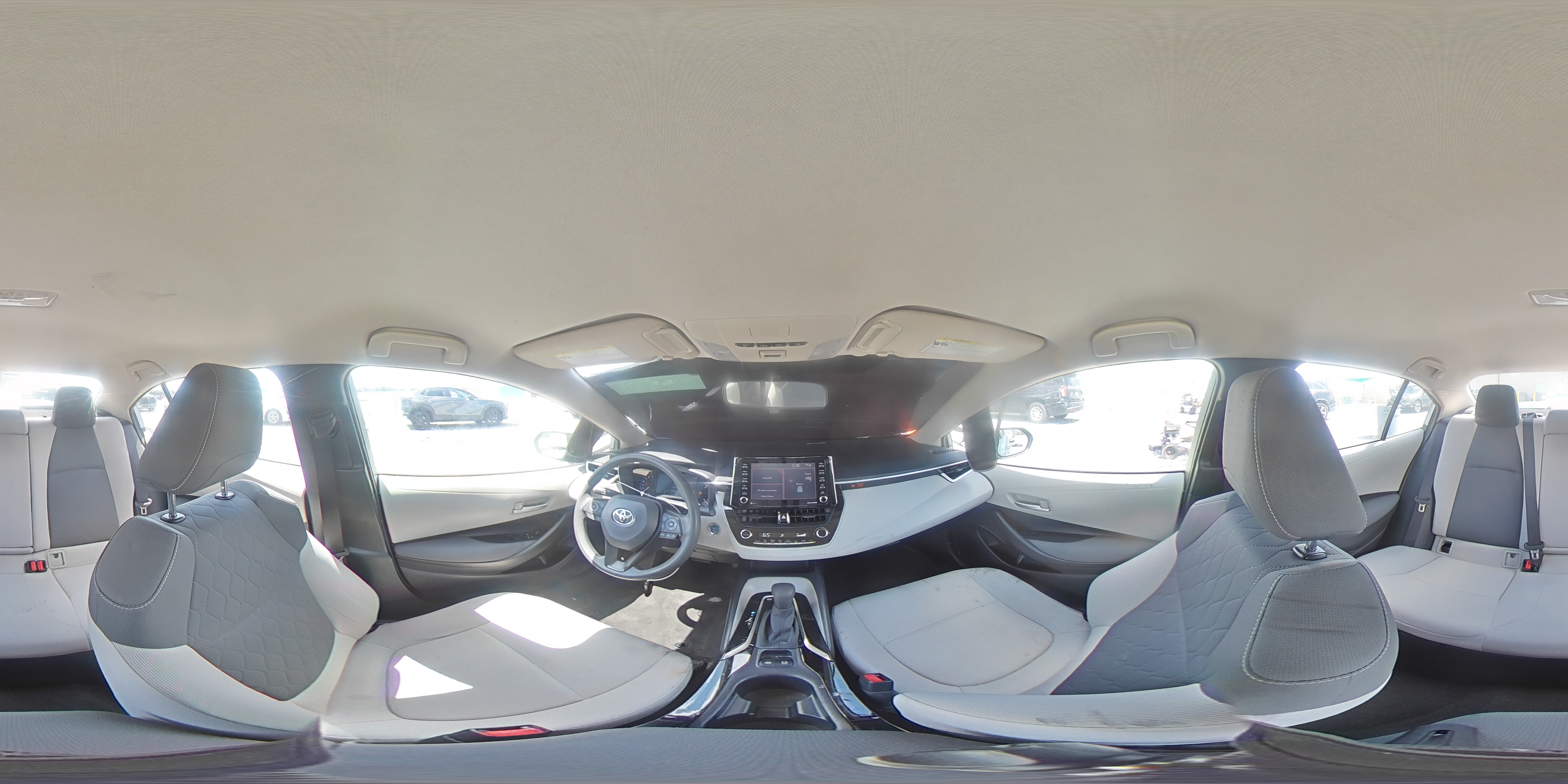 2021 Toyota Corolla Le VIN: JTDEAMDE2MJ033775 Lot: 80897795