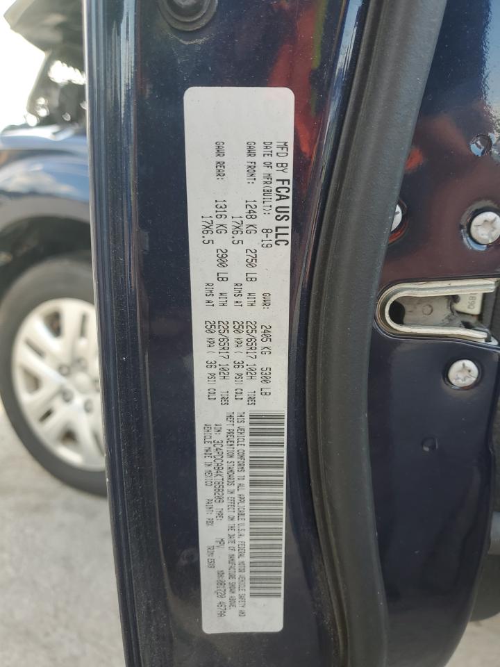 2019 Dodge Journey Se VIN: 3C4PDCAB4KT858209 Lot: 81886365