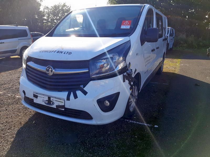 2018 VAUXHALL VIVARO 2900 SPORTIVE CDTI  for sale at Copart SANDTOFT