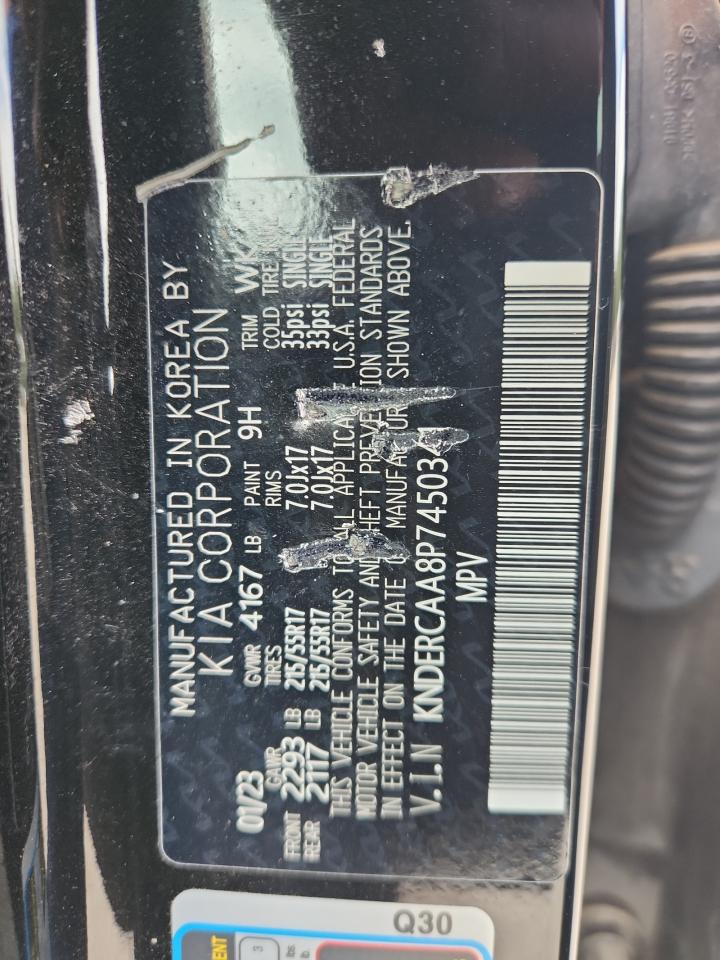 2023 Kia Seltos Ex VIN: KNDERCAA8P7450341 Lot: 81624995