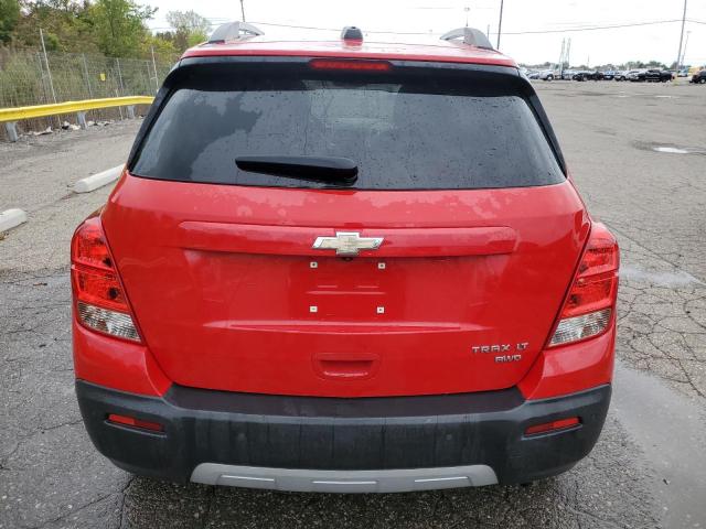 Parquets CHEVROLET TRAX 2016 Czerwony