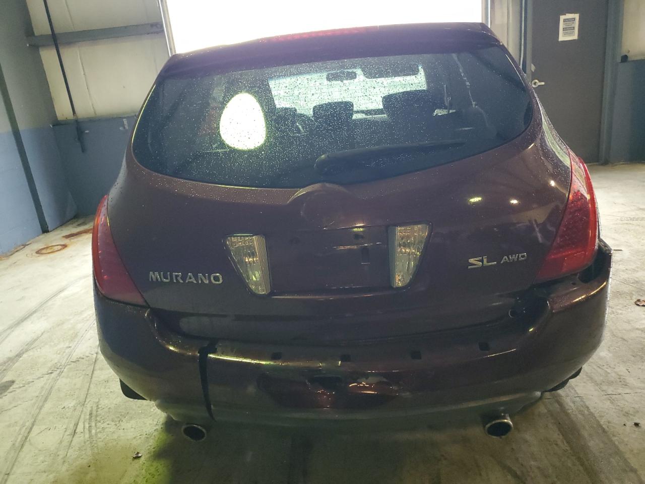 2006 Nissan Murano Sl VIN: JN8AZ08W06W501869 Lot: 81603505