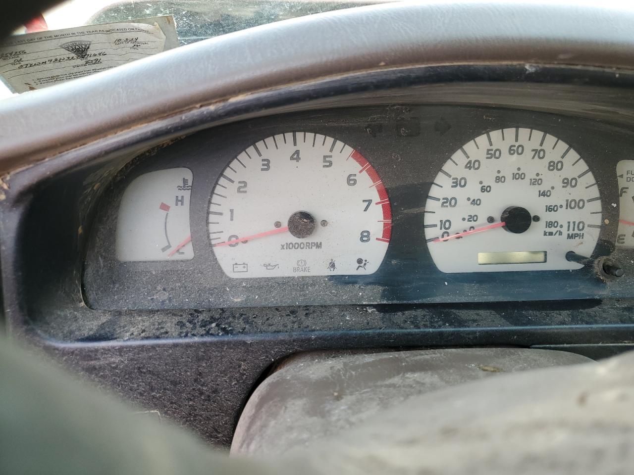 2002 Toyota Tacoma Xtracab VIN: 5TEWM72N32Z891646 Lot: 84244665