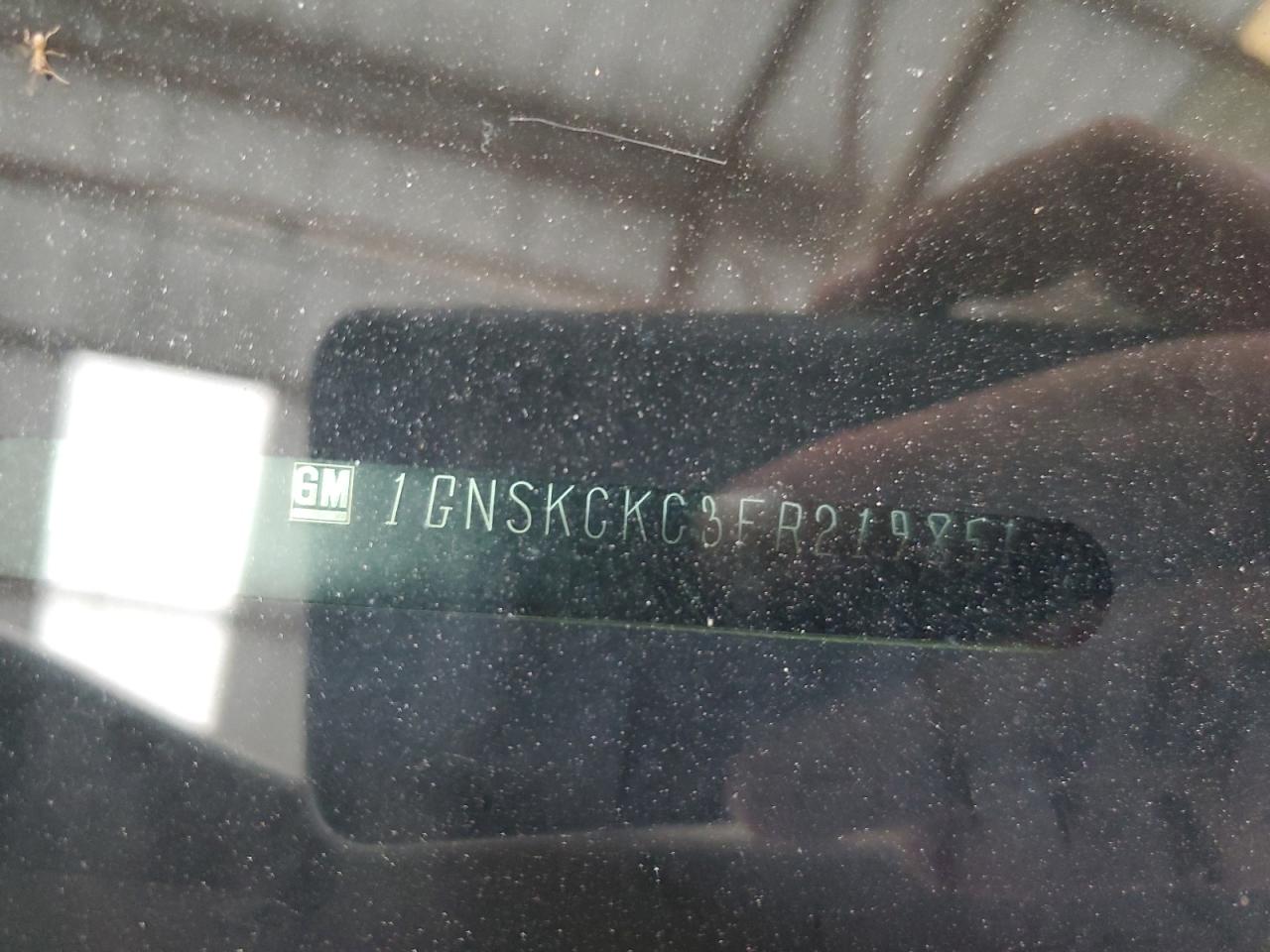 2015 Chevrolet Tahoe K1500 Ltz VIN: 1GNSKCKC3FR219851 Lot: 81272245