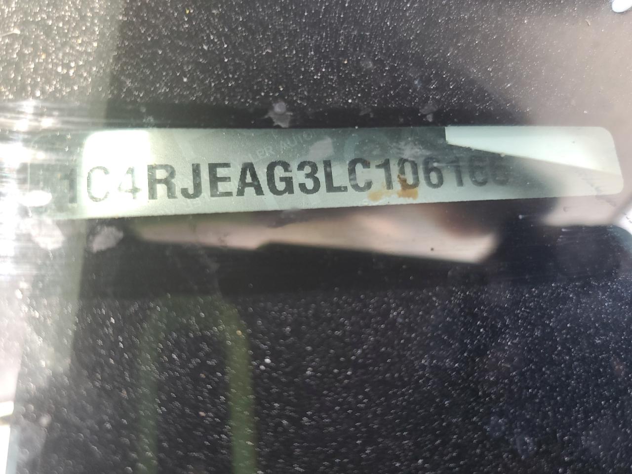 2020 Jeep Grand Cherokee Laredo VIN: 1C4RJEAG3LC106166 Lot: 84898055