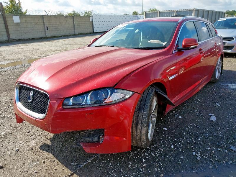 2014 JAGUAR XF SPORT SPORTBRAKE D AUT  for sale at Copart YORK