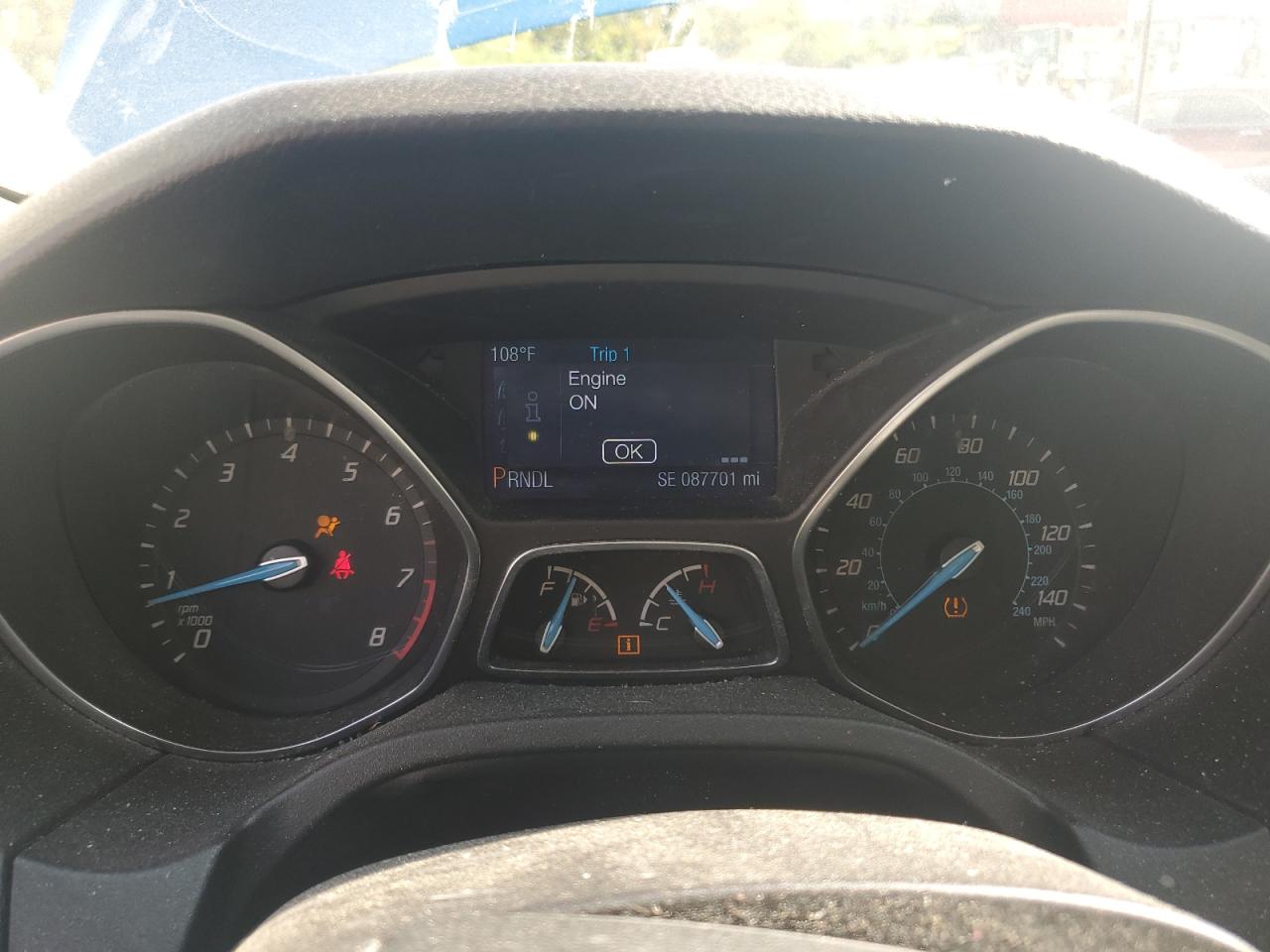 2014 Ford Focus Se VIN: 1FADP3F20EL428654 Lot: 81103015