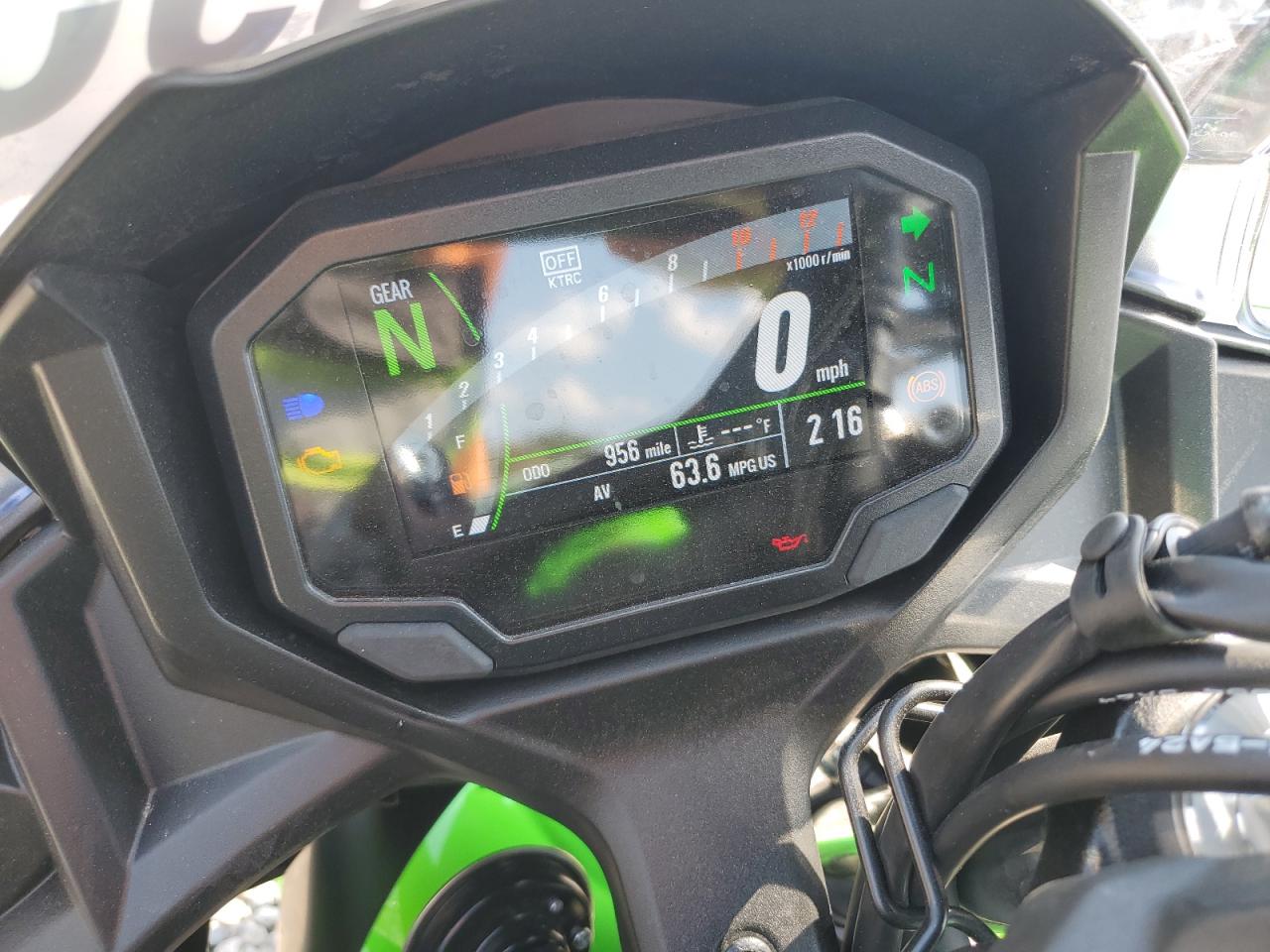 2025 Kawasaki Ex650 P VIN: ML5EXEP18SDAF8035 Lot: 71791395