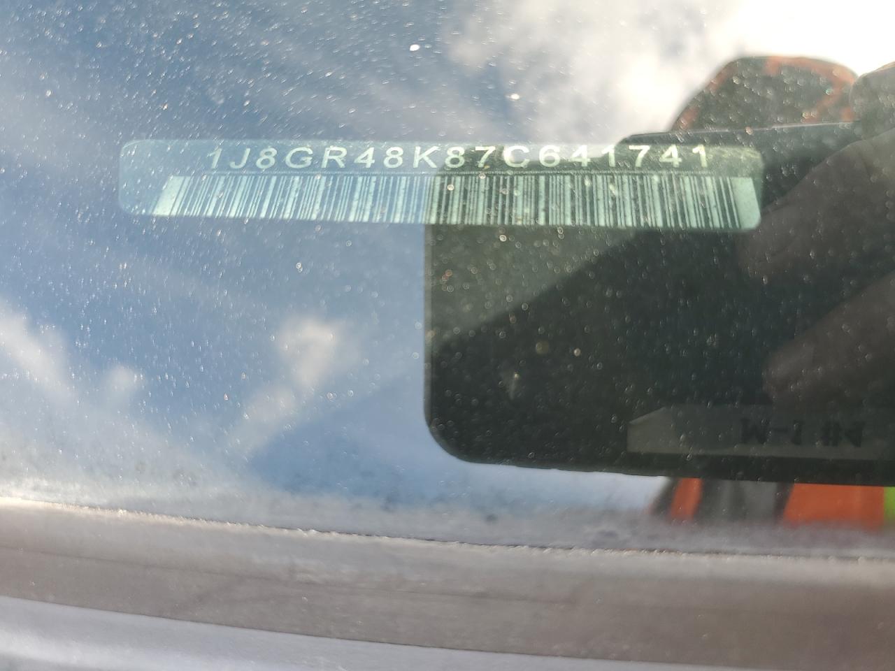 2007 Jeep Grand Cherokee Laredo VIN: 1J8GR48K87C641741 Lot: 81305085