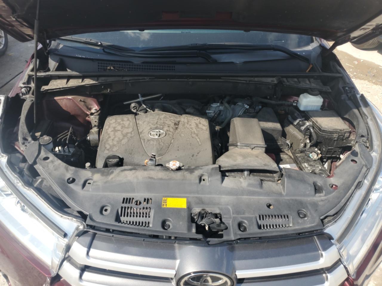 2019 Toyota Highlander Se VIN: 5TDJZRFH9KS987340 Lot: 80147235