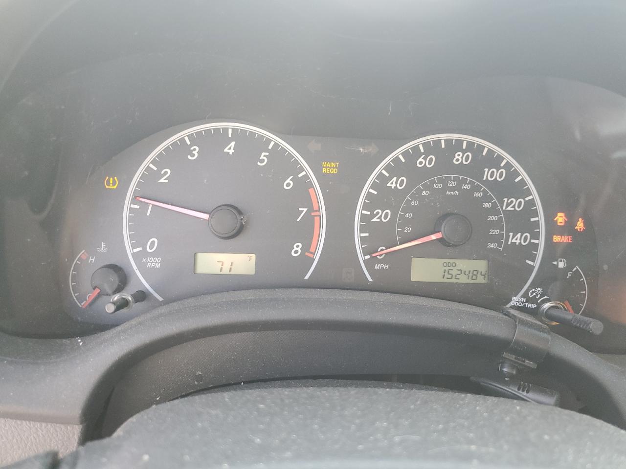 2009 Toyota Corolla Base VIN: 2T1BU40E29C152266 Lot: 80764245