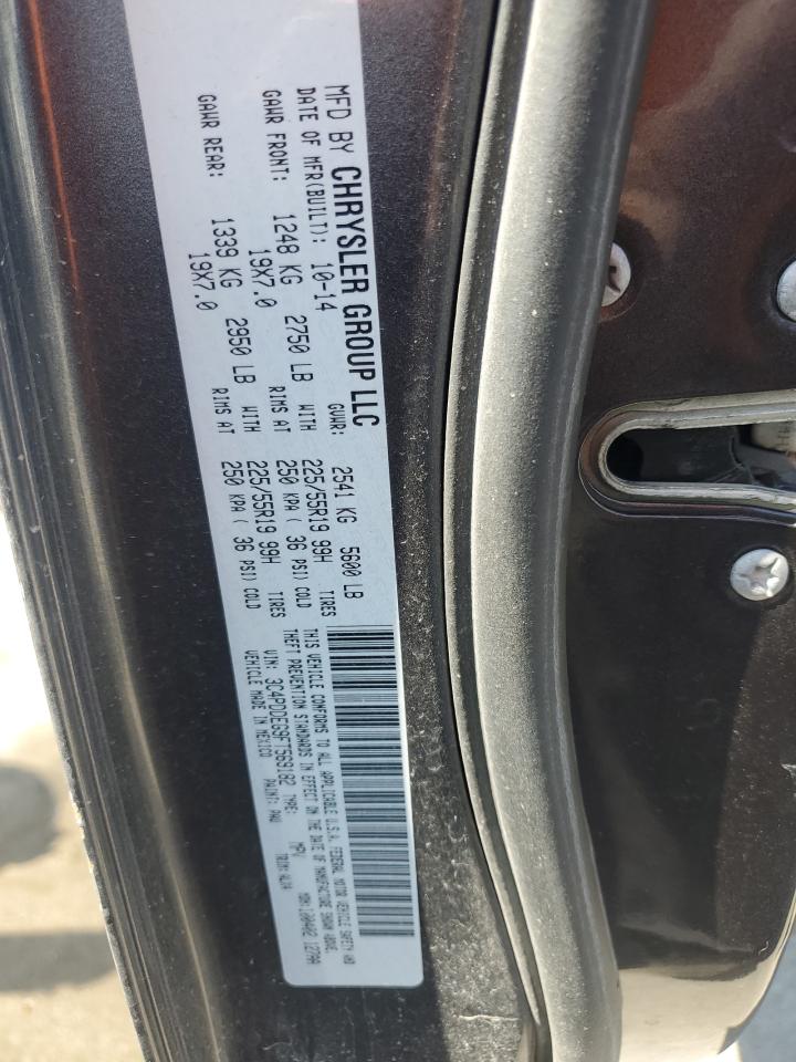 2015 Dodge Journey R/T VIN: 3C4PDDEG9FT569182 Lot: 80322885