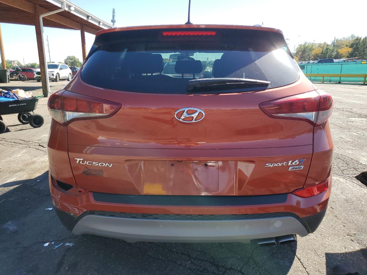 2017 Hyundai Tucson Limited VIN: KM8J3CA29HU311195 Lot: 81947615