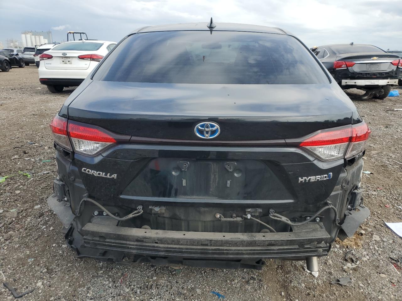 2022 Toyota Corolla Le VIN: JTDEAMDE0NJ043660 Lot: 71100905