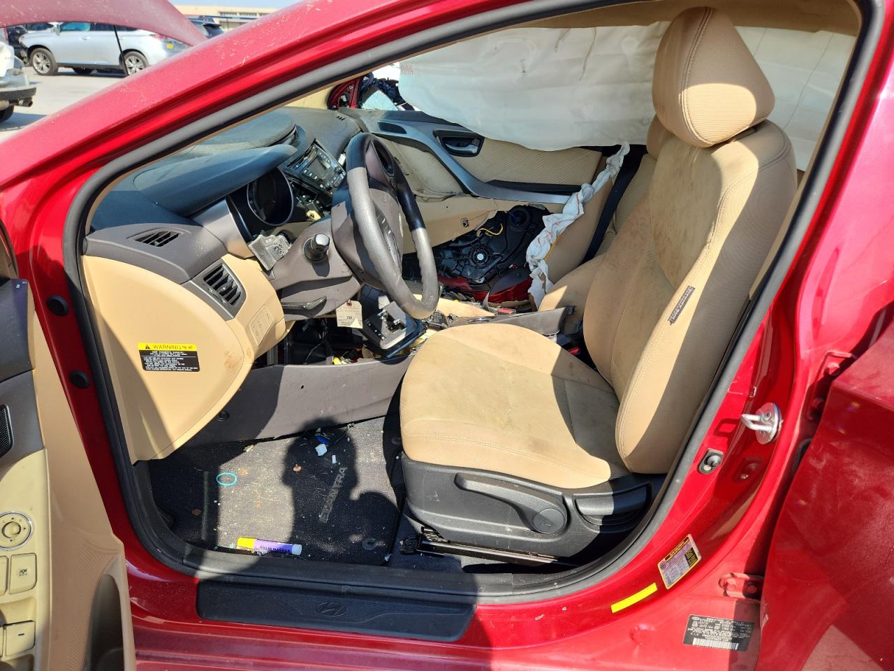 2013 Hyundai Elantra Gls VIN: KMHDH4AE5DU950232 Lot: 80672205