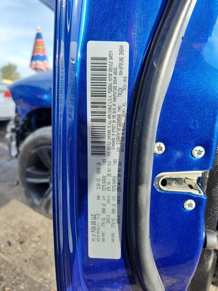 2015 Ram 1500 St VIN: 3C6RR7KT0FG699509 Lot: 81430545