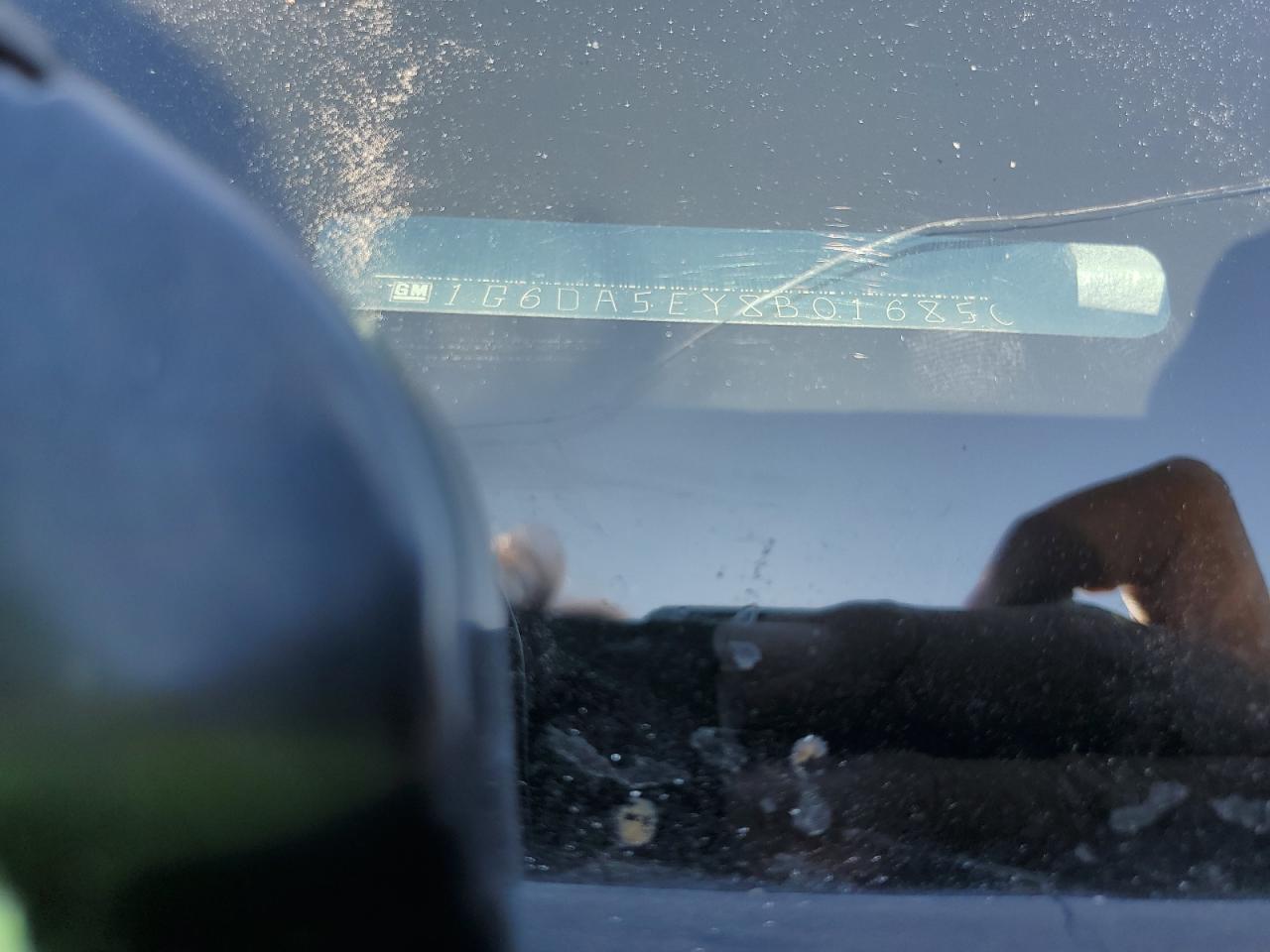 2011 Cadillac Cts VIN: 1G6DA5EY8B0168503 Lot: 80904935