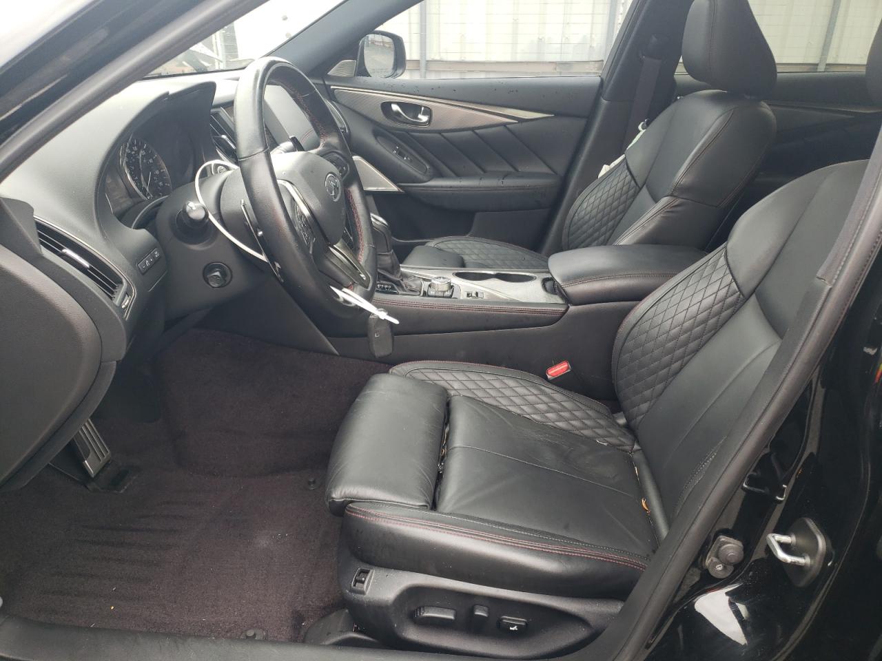 2020 Infiniti Q50 Red Sport 400 VIN: JN1FV7AR2LM660574 Lot: 80117255