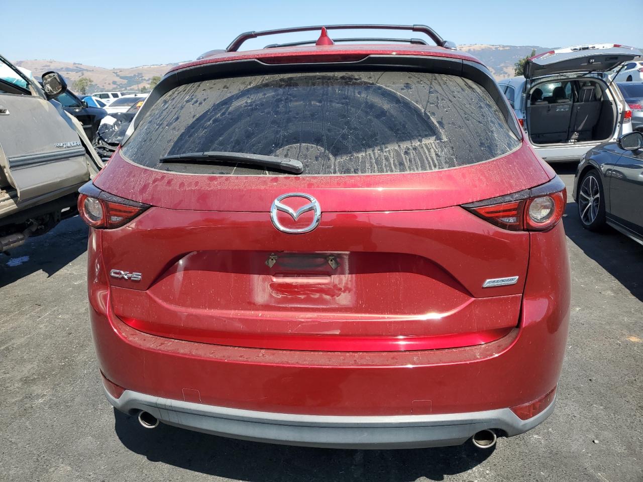 2019 Mazda Cx-5 Grand Touring VIN: JM3KFADM1K1504653 Lot: 71712445