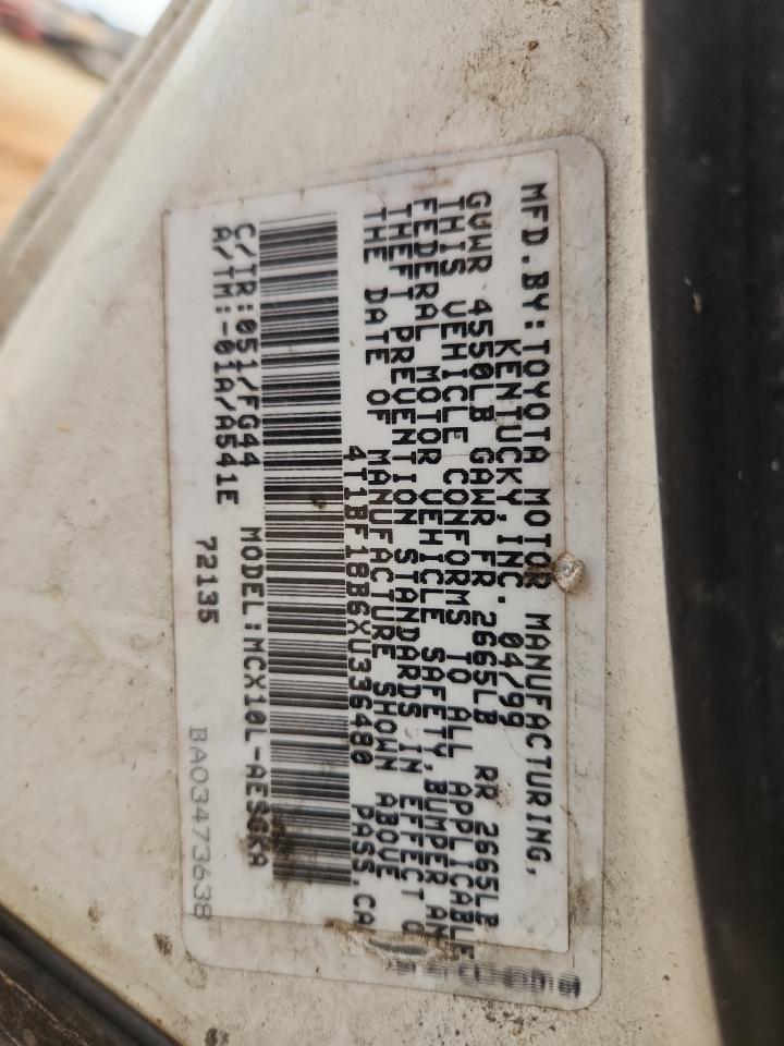 1999 Toyota Avalon Xl VIN: 4T1BF18B6XU336480 Lot: 81485855