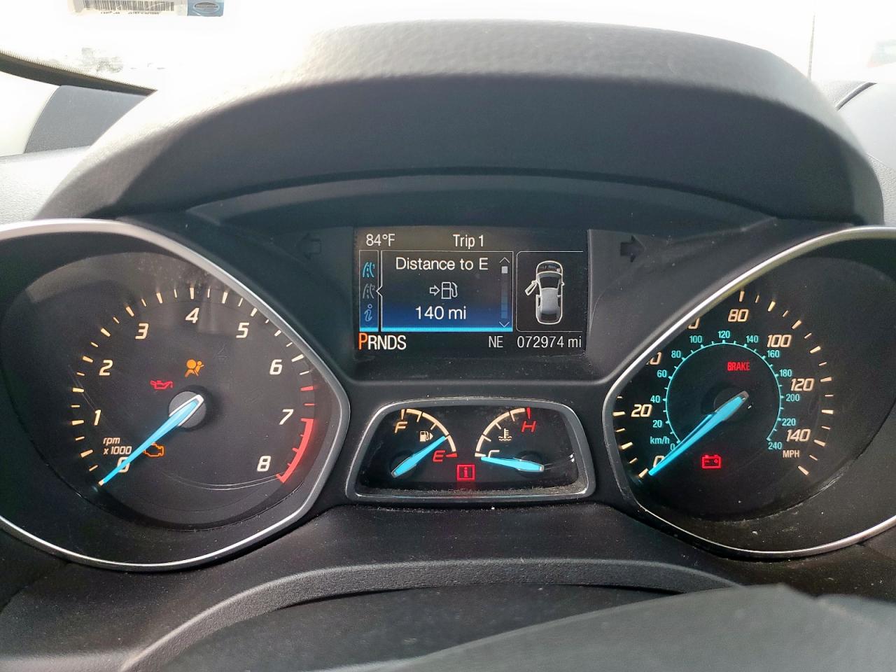 2014 Ford Escape Titanium VIN: 1FMCU9J92EUE27517 Lot: 71504395