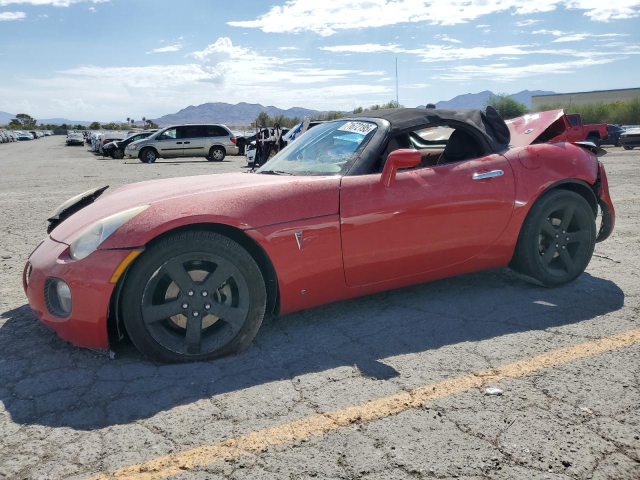 PONTIAC SOLSTICE 2007. Lot# 71672195. VIN 1G2MG35X37Y124056. Photo 1