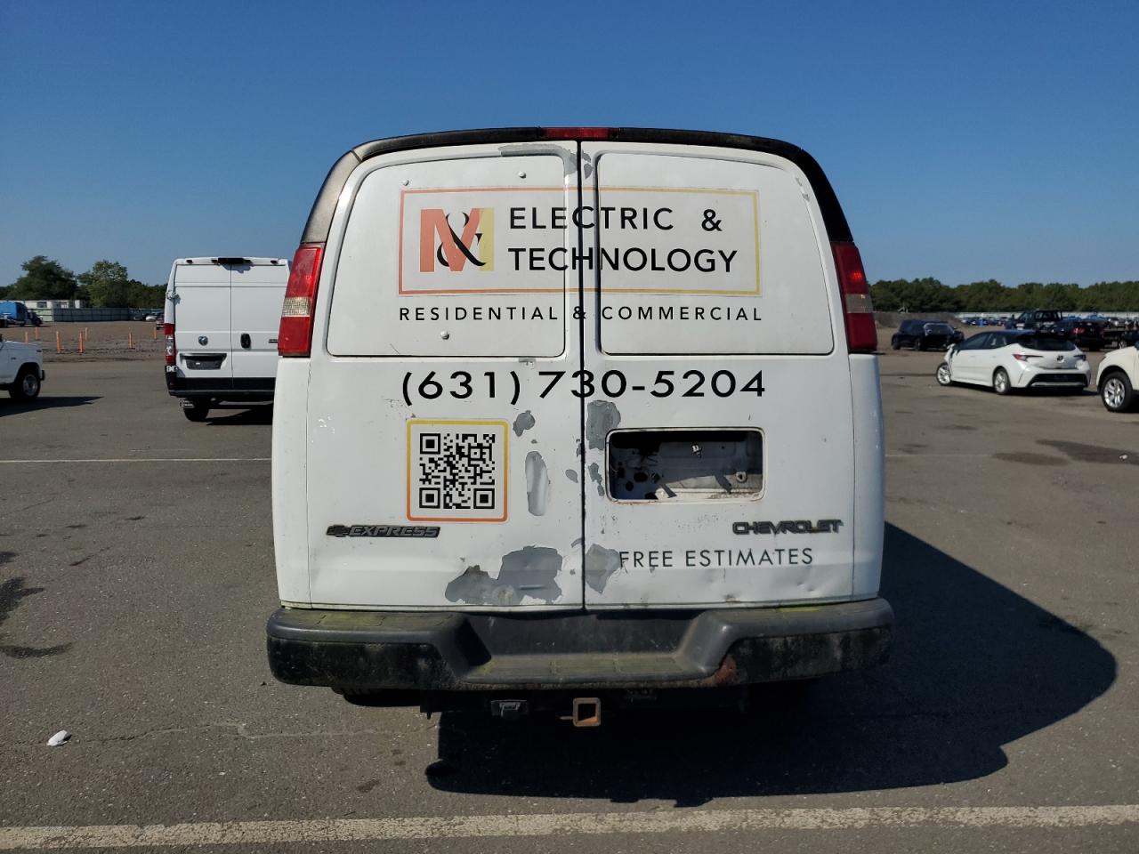 2015 GMC Savana G2500 VIN: 1GTW7FCG1F1286137 Lot: 80660475