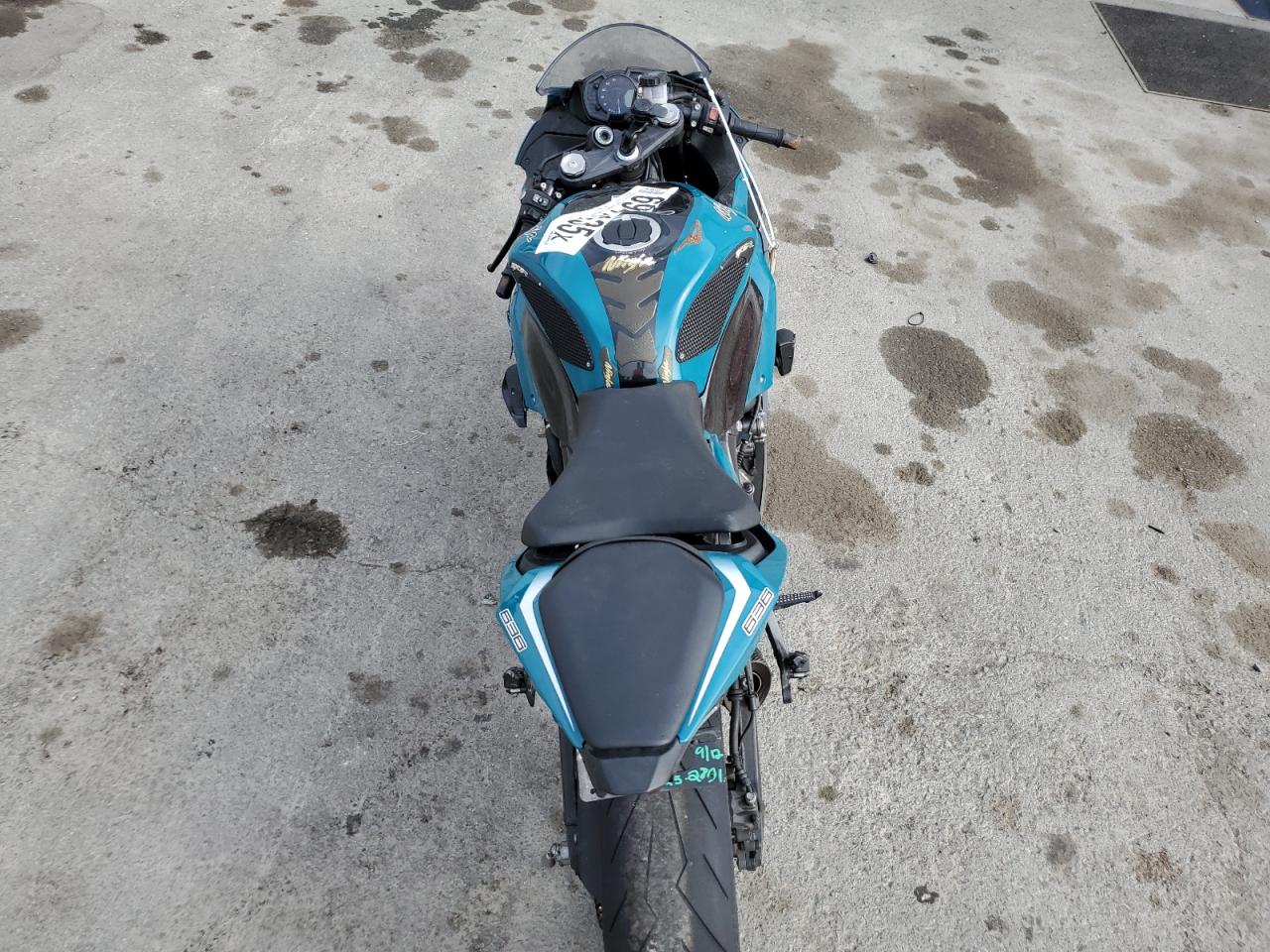 2021 Kawasaki Zx636 K VIN: JKBZXJH11MA007647 Lot: 69472135