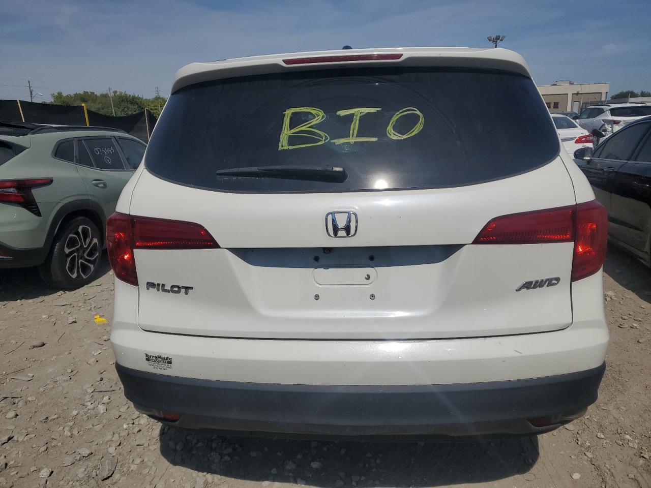 2018 Honda Pilot Ex VIN: 5FNYF6H32JB027092 Lot: 71961095