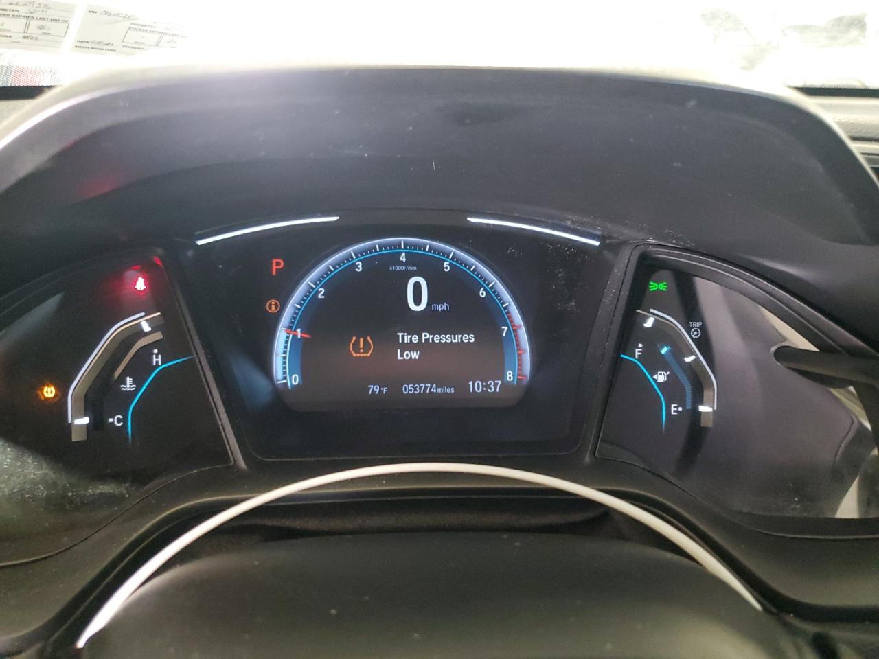 2020 Honda Civic Lx VIN: 19XFC2F67LE211376 Lot: 80337005