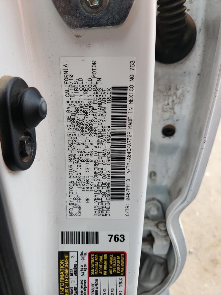 2011 Toyota Tacoma Double Cab VIN: 3TMLU4EN6BM061642 Lot: 81874815