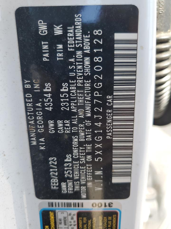 2023 Kia K5 Lxs VIN: 5XXG14J27PG208128 Lot: 81084705