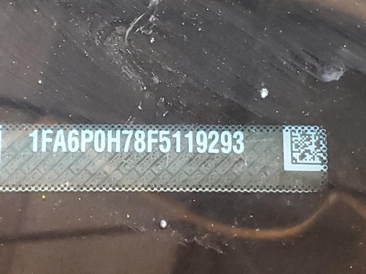 2015 Ford Fusion Se VIN: 1FA6P0H78F5119293 Lot: 81958135