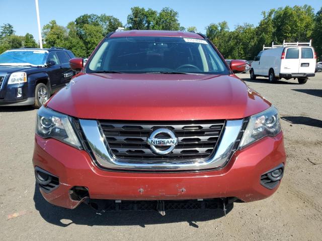  NISSAN PATHFINDER 2017 Красный