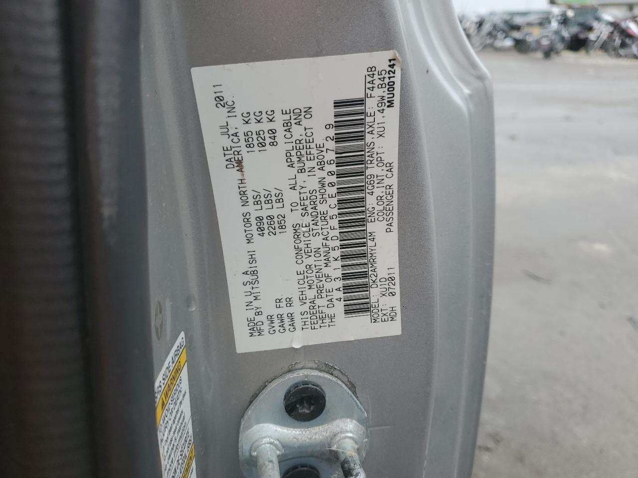 2012 Mitsubishi Eclipse Gs Sport VIN: 4A31K5DF5CE006729 Lot: 81569505