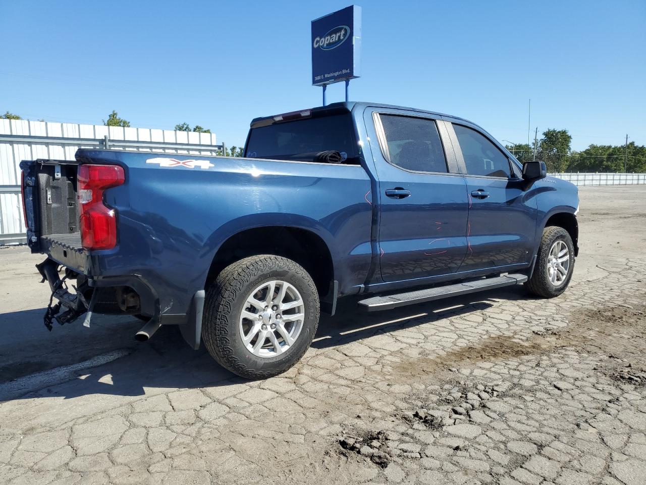 2021 Chevrolet Silverado K1500 Rst VIN: 1GCUYEED7MZ363528 Lot: 81943435