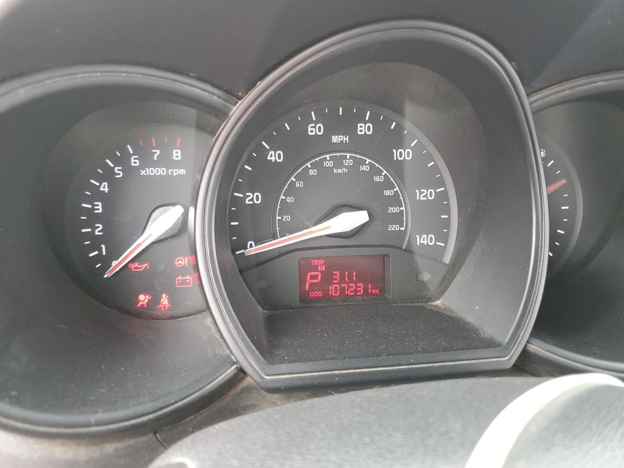2013 Kia Rio Lx VIN: KNADM4A31D6316738 Lot: 82152075