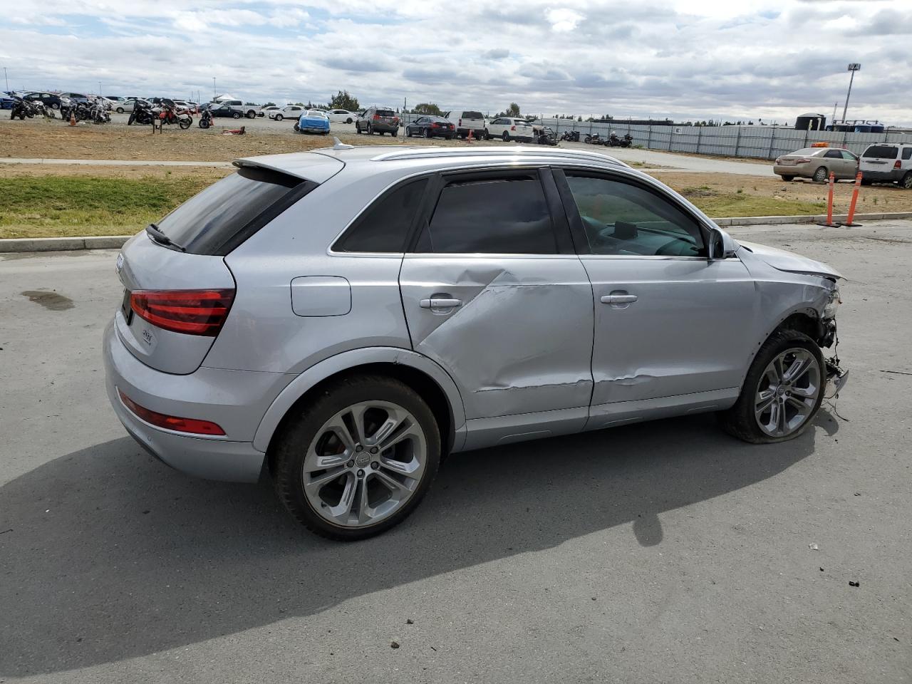 2015 Audi Q3 Premium Plus silver null flexible WA1EFCFS3FR012852 photo #4