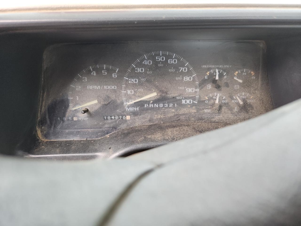 1997 GMC Sierra C2500 VIN: 1GTFC24M3VE550796 Lot: 70916785