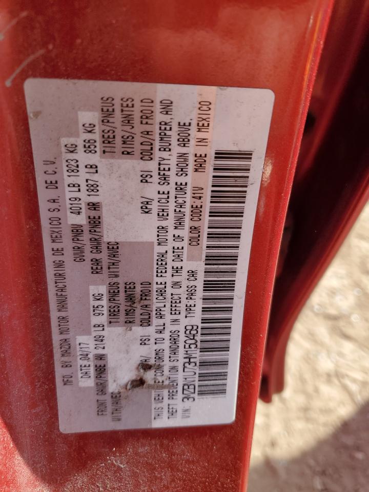 2017 Mazda 3 Sport VIN: 3MZBN1U73HM150469 Lot: 71726065