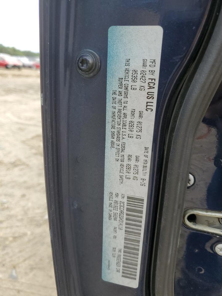 2016 Chrysler 300 Limited VIN: 2C3CCARG2GH314110 Lot: 81085055