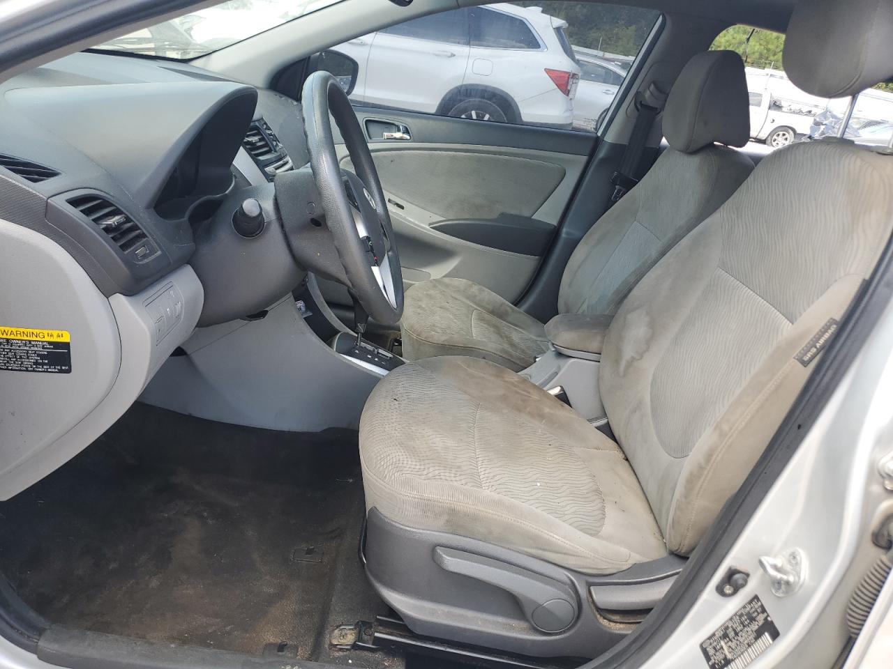 2012 Hyundai Accent Gls VIN: KMHCU4AE2CU159601 Lot: 80468885