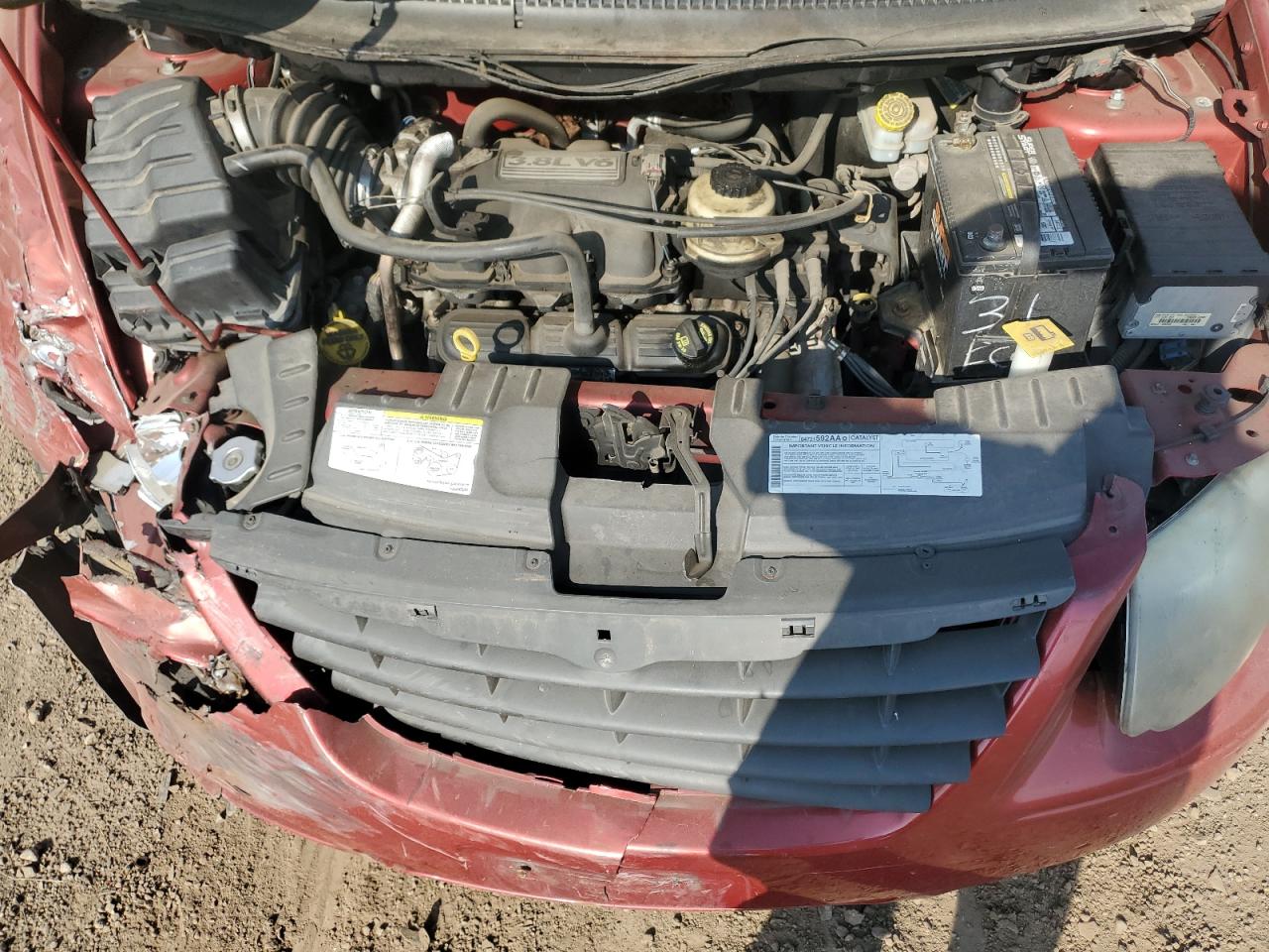 2006 Chrysler Town & Country Touring VIN: 2A4GP54LX6R923851 Lot: 81263125