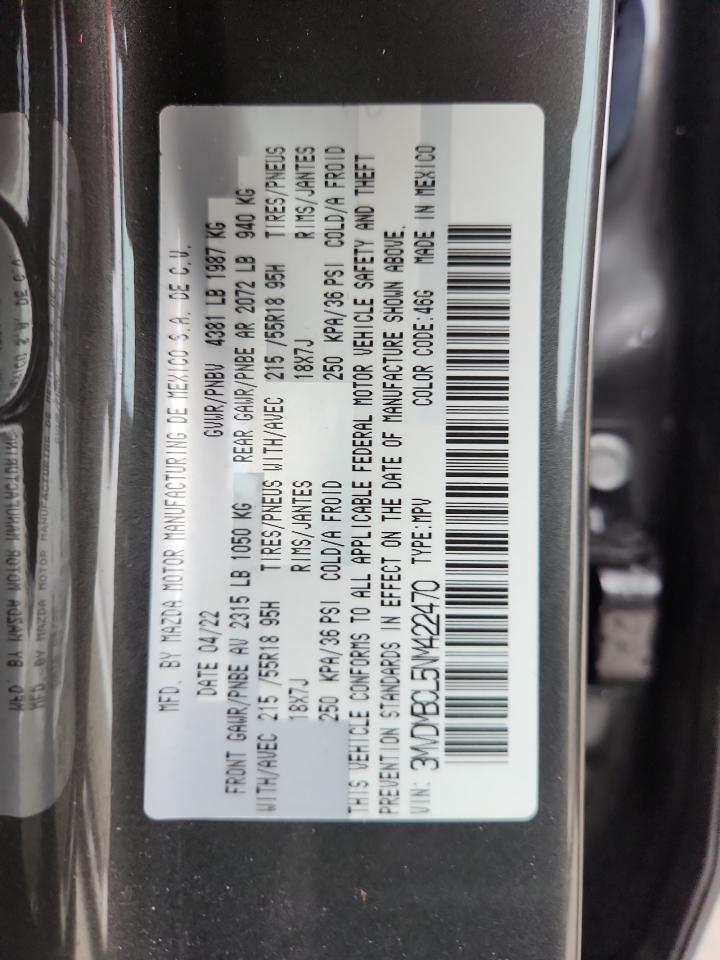 2022 Mazda Cx-30 Preferred VIN: 3MVDMBCL5NM422470 Lot: 82083615