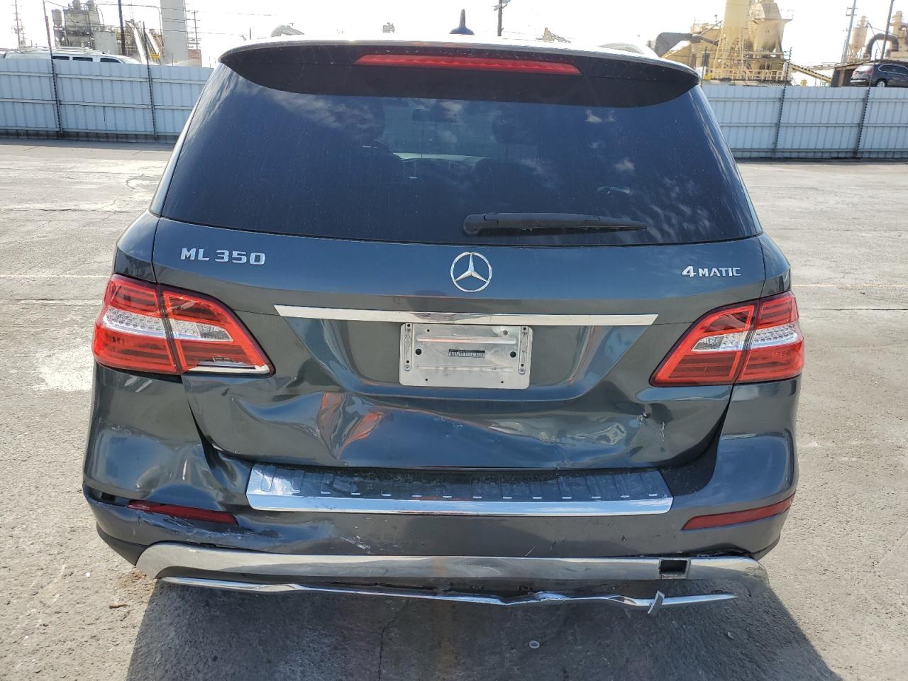 2012 Mercedes-Benz Ml 350 4Matic VIN: 4JGDA5HB8CA028771 Lot: 81755805