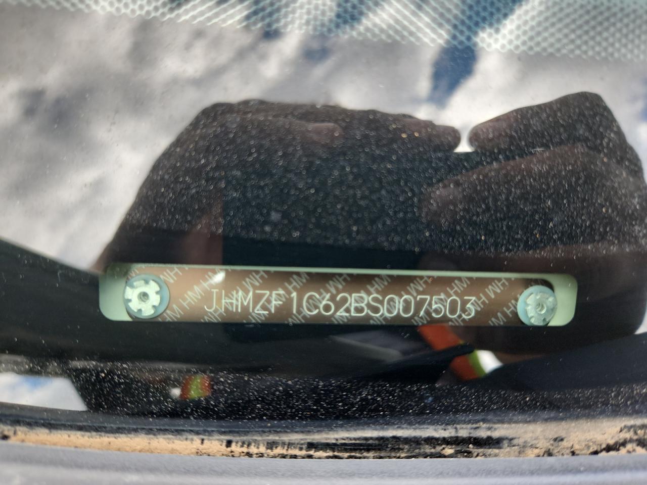 2011 Honda Cr-Z Ex VIN: JHMZF1C62BS007503 Lot: 83990125