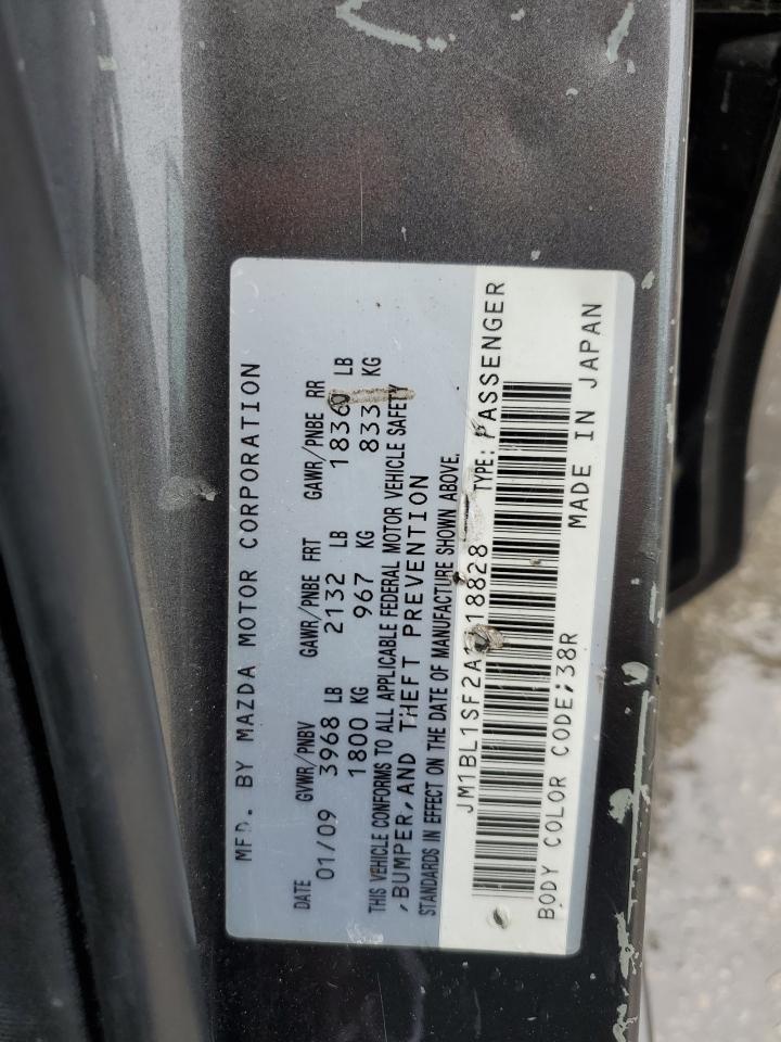 2010 Mazda 3 I VIN: JM1BL1SF2A1118828 Lot: 71781135