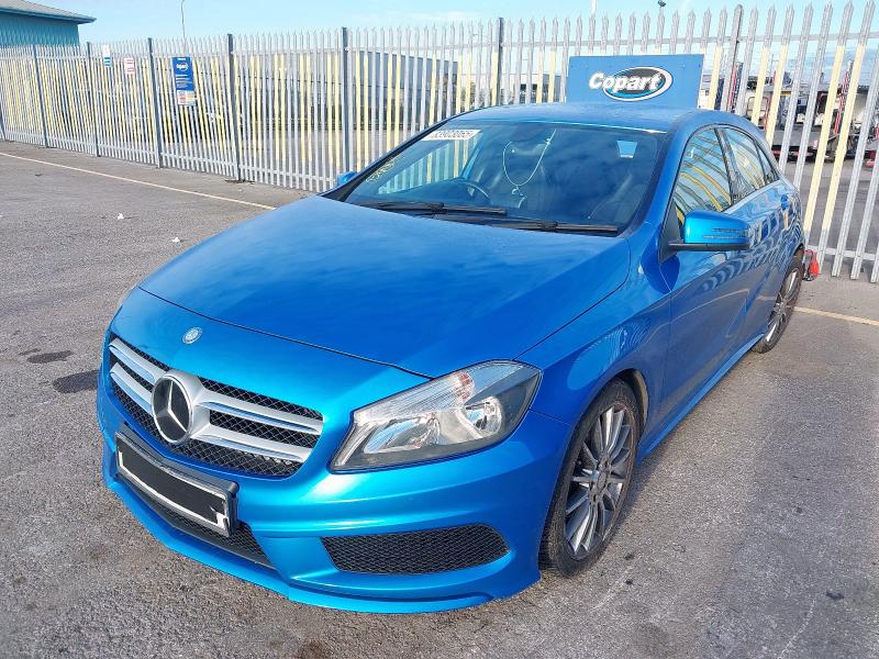 2014 MERCEDES-BENZ A200 BLUE-CY AMG SPORT CD  for sale at Copart CHESTER