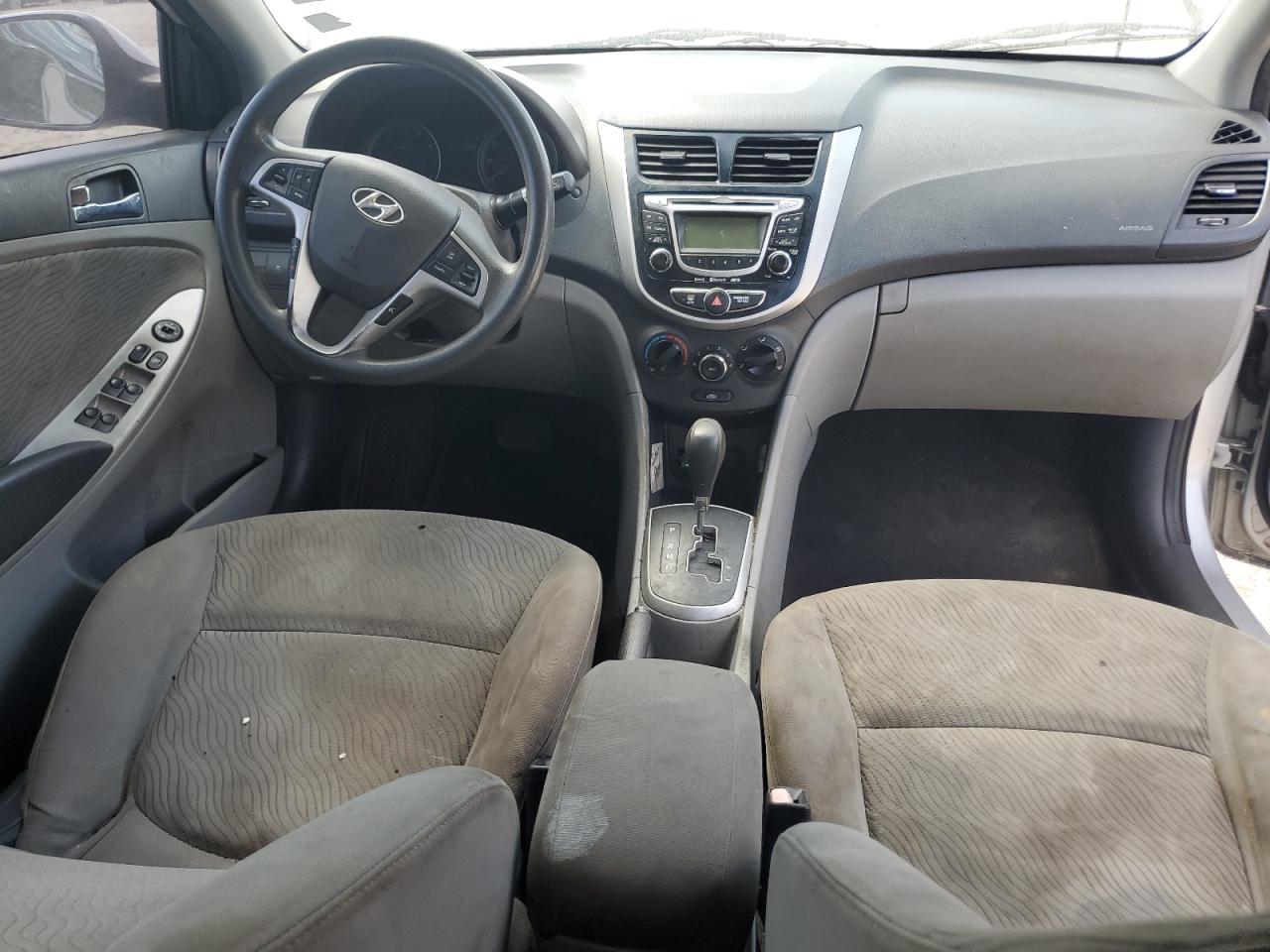 2012 Hyundai Accent Gls VIN: KMHCU4AE2CU159601 Lot: 80468885